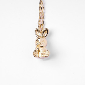 HONESTBOY Rabbit Gold Necklace 詳細画像